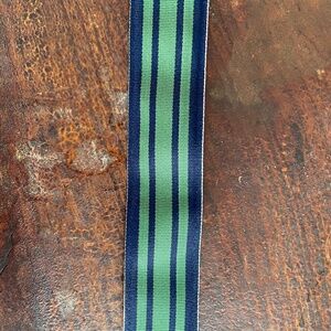 Preppy J Crew ribbon belt